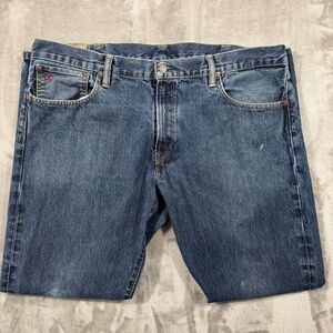 Polo Ralph Lauren Jeans Varick Slim Straight Men's 40x30 Stretch Blue Denim